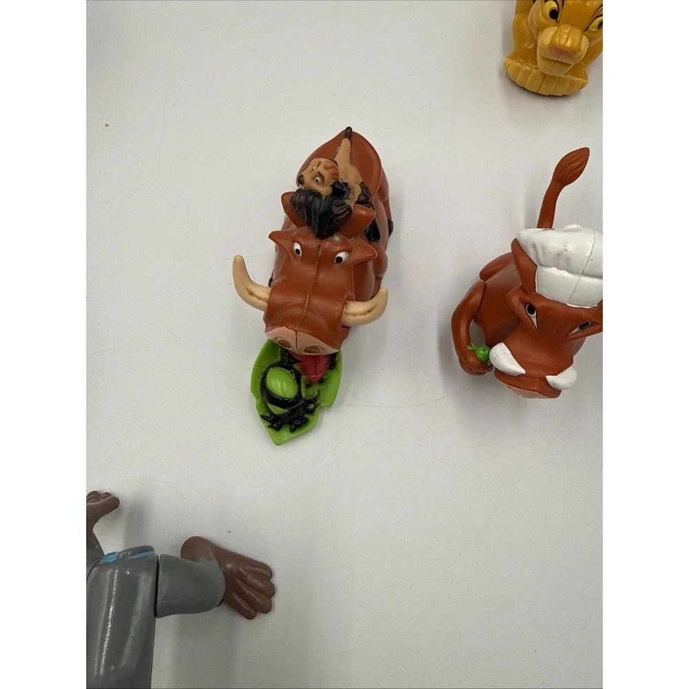 1990s VTG Disney The Lion King Lot of 8 Action Figure Burger King Happy Meal Toy